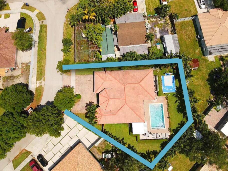 Miami 5Br Villa W Heated Pool, Games & Bbq L01 Cutler Bay Exteriér fotografie