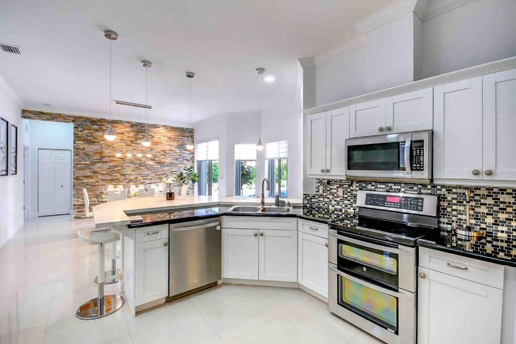 Miami 5Br Villa W Heated Pool, Games & Bbq L01 Cutler Bay Exteriér fotografie