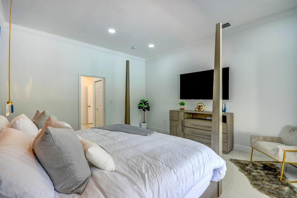Miami 5Br Villa W Heated Pool, Games & Bbq L01 Cutler Bay Exteriér fotografie