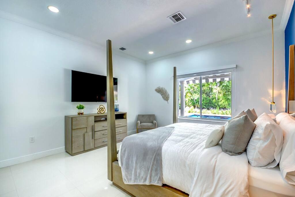 Miami 5Br Villa W Heated Pool, Games & Bbq L01 Cutler Bay Exteriér fotografie