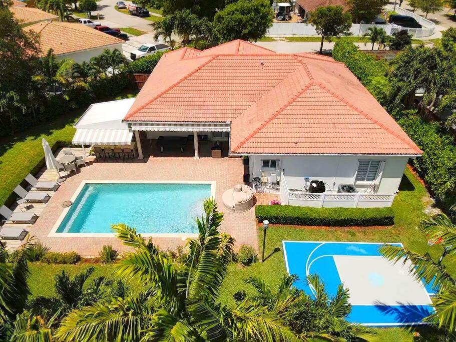 Miami 5Br Villa W Heated Pool, Games & Bbq L01 Cutler Bay Exteriér fotografie
